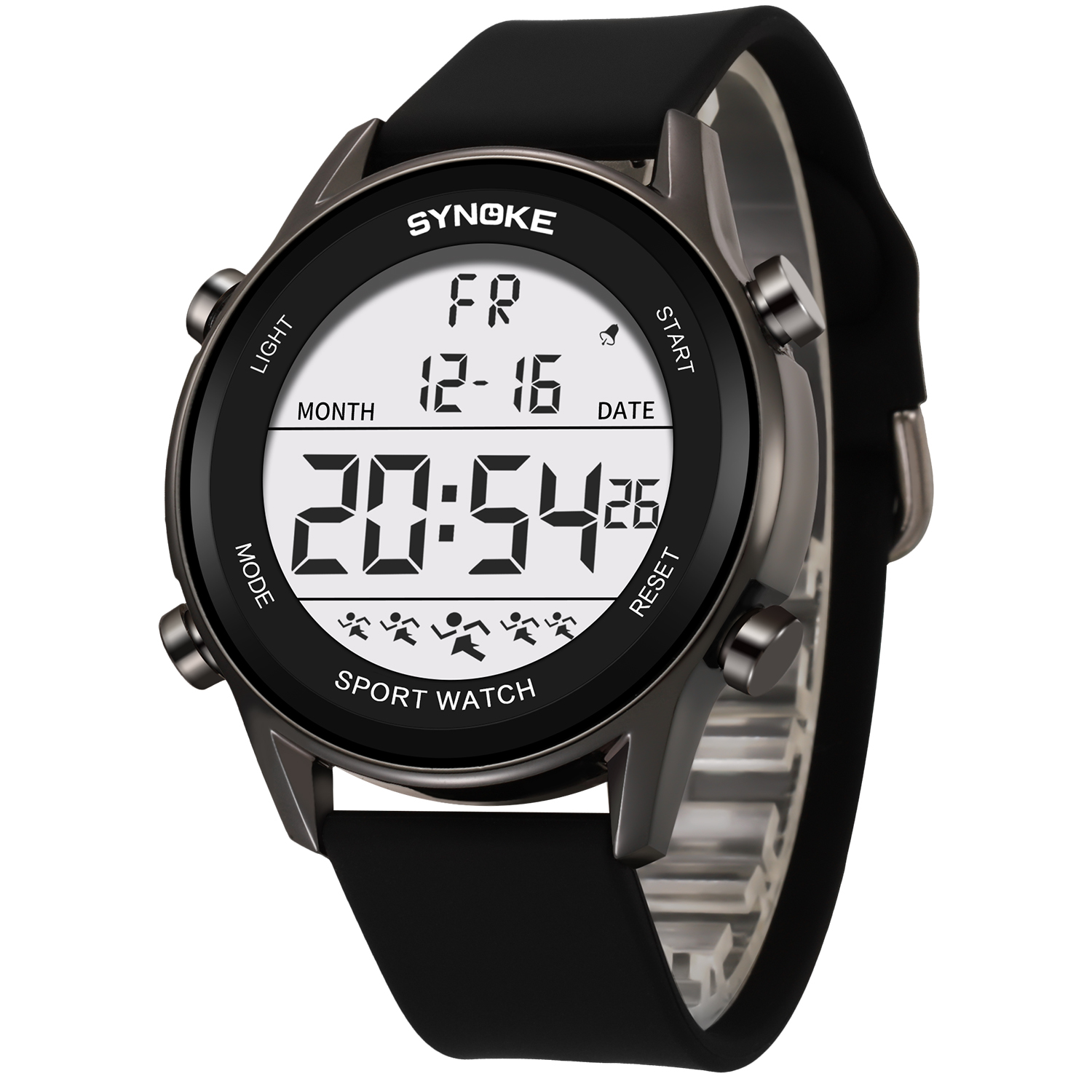 Digital Watches For Men Waterp - Rubber Strap Diver recensie en prijs