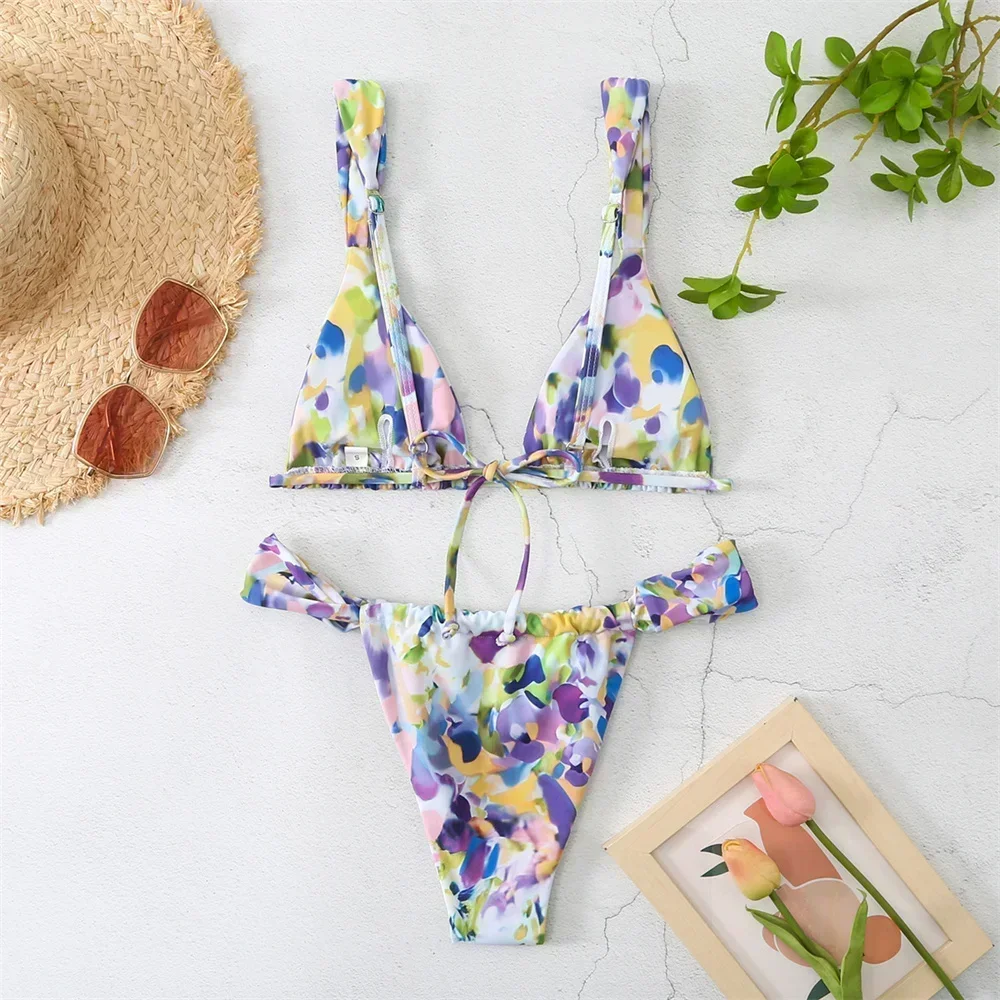 Vintage Print Bikini Thong Str - Tropic Strap Vintage recensie en prijs