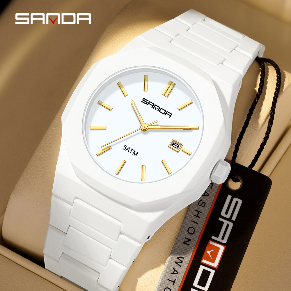 2025 SANDA Fashion Men's and W - Rubber Strap Diver recensie en prijs