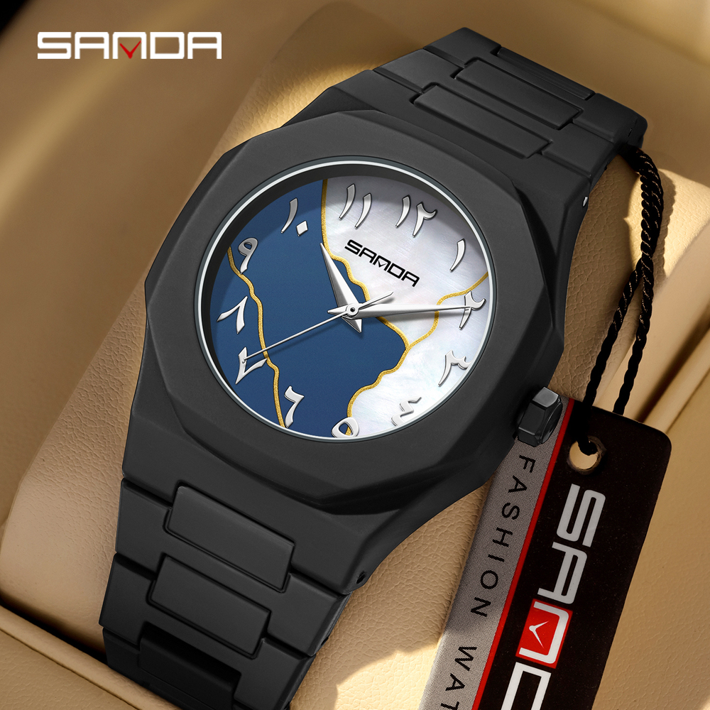 2025 SANDA Fashion Men's and W - Rubber Strap Diver recensie en prijs