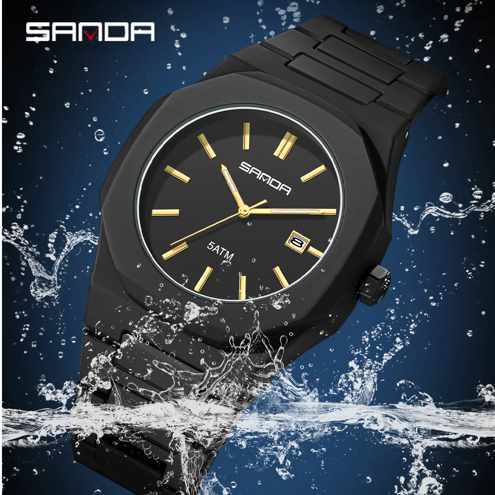 2025 SANDA Fashion Men's and W - Rubber Strap Diver recensie en prijs