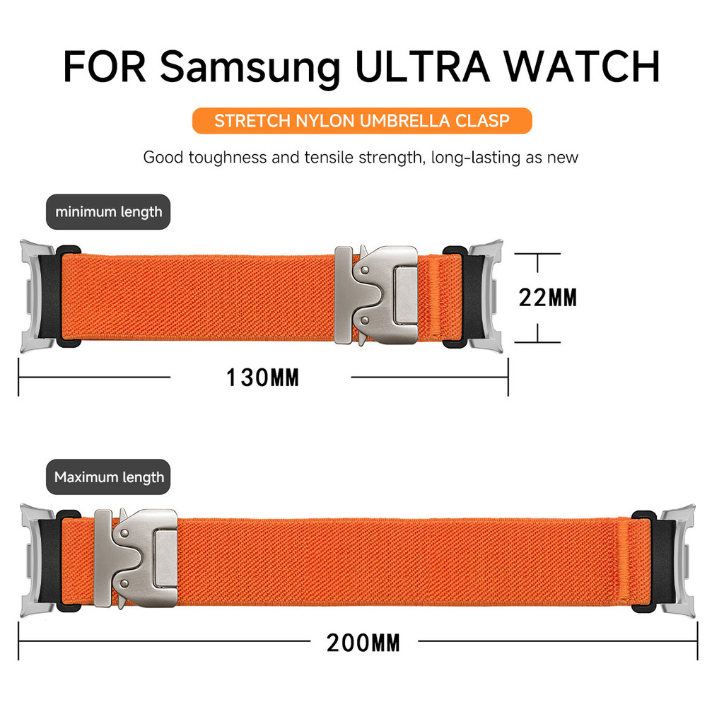 Nylon Strap For Samsung Galaxy - Parachute Strap Elastic recensie en prijs
