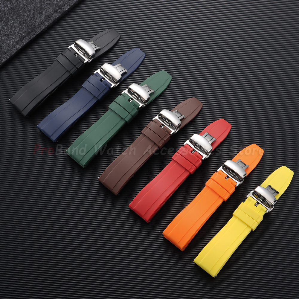 Silicone Straps 18mm 20mm 22mm - Leather Strap Quick Release recensie en prijs