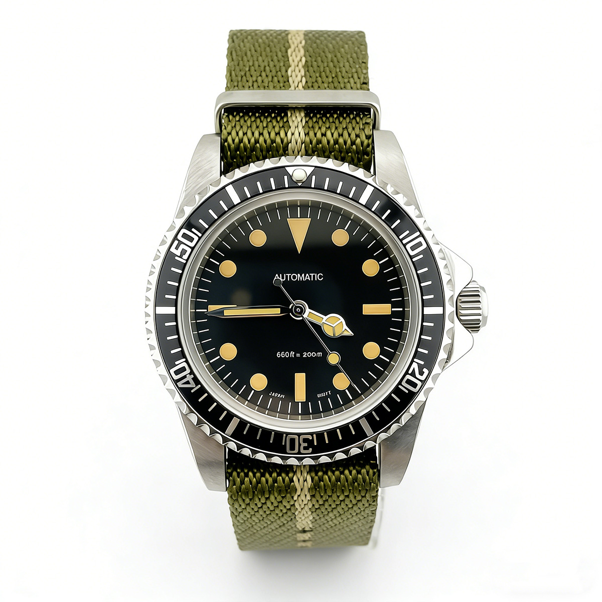 39.5mm Diver Retro watch sapph - Tropic Strap Vintage recensie en prijs