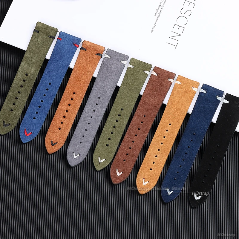 18mm 20mm 22mm High Quality Su - Suede Strap Watch recensie en prijs