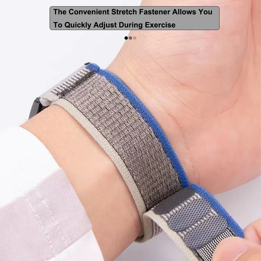 20/22mm Trail Loop Watchband F - Sport Loop Velcro recensie en prijs